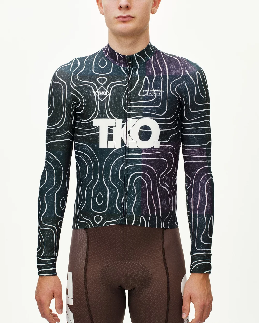 PAS NORMAL STUDIOS T.K.O. Mechanism Long Sleeve Jersey Black Multi